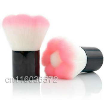 Pincel Kabuki Flor Rosa