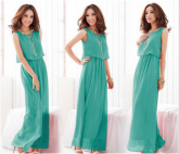 Vestido Longo Verde