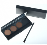 Paleta 4 Cores para Sobrancelha + Pincél Chanfrado