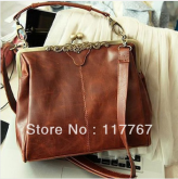 Bolsa Couro Marrom