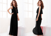 Vestido Longo Preto